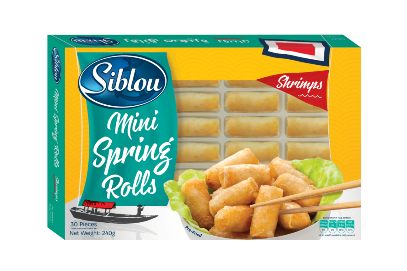 Siblou Mini Shrimp Rolls | Mini Shrimp Rolls – Crispy, Savory & Easy to Serve