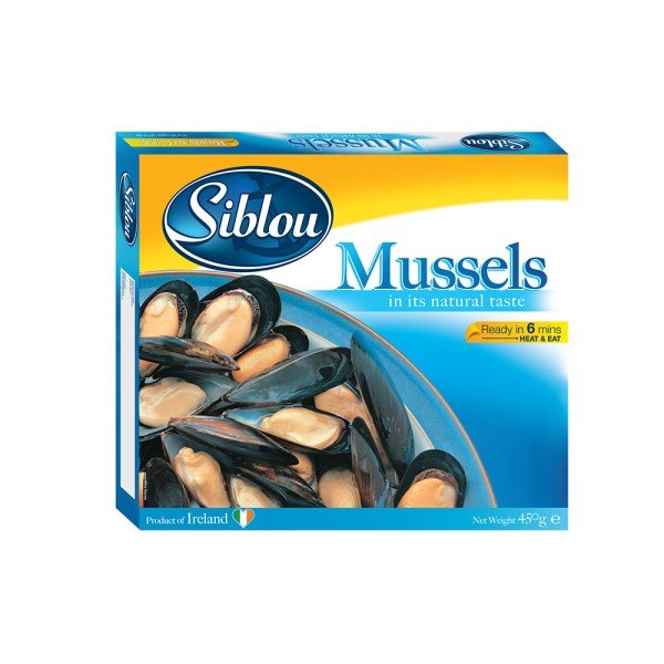 Siblou Natural Mussels | Natural Mussels – Fresh Frozen, Tender & Flavorful