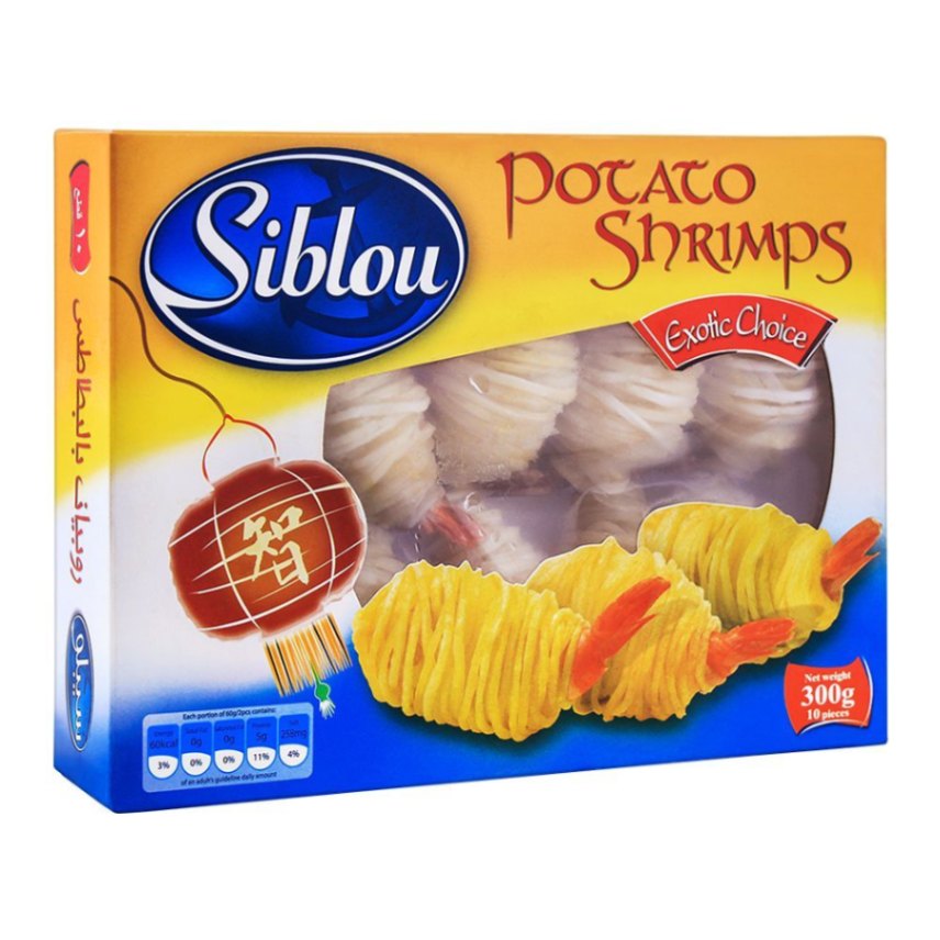 Siblou Potato Shrimp | Potato Wrapped Shrimp – Crispy, Savory & Ready to Fry