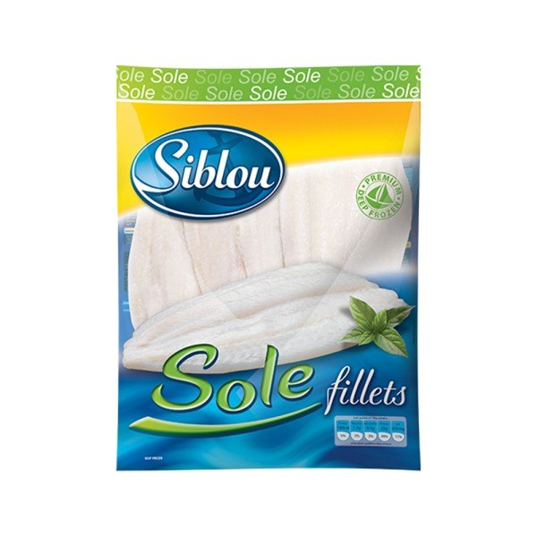 Siblou Sole Fish Fillets 80-120g | Sole Fish Fillets – Mild, Tender & Easy to Prepare