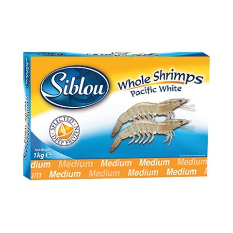 Siblou Whole Pacific White Shrimp medium