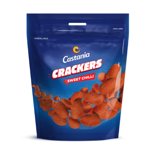 Castania Sweet Chilli Crackers Mix | Assorted Crackers – Variety Snack Pack