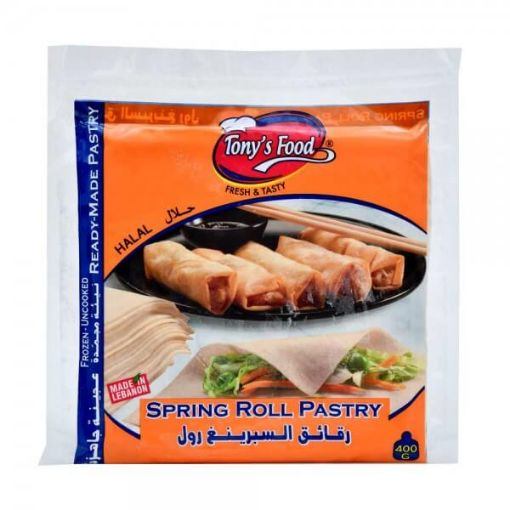 Tony’s Food Thin Spring Roll Sheets | Spring Roll Pastry Sheets – Thin, Crispy & Easy to Use