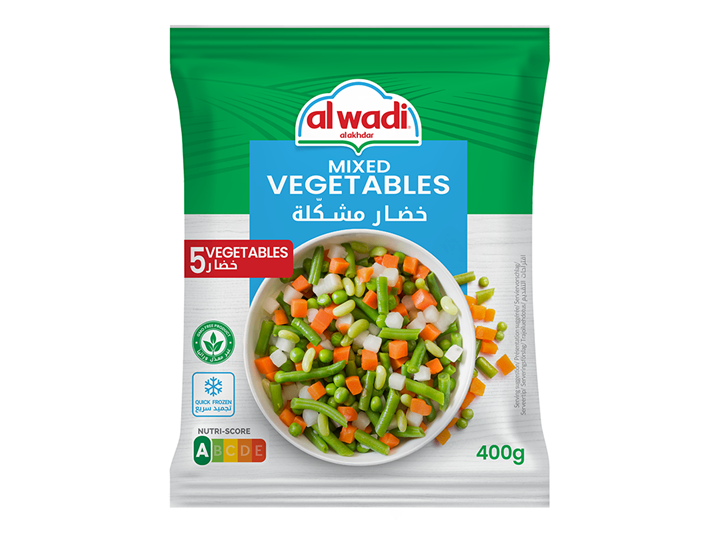 Wadi Frozen 5 Mix Vegetables | Vegetable Frozen Vegetables – Fresh Frozen, Convenient & Ready to Cook
