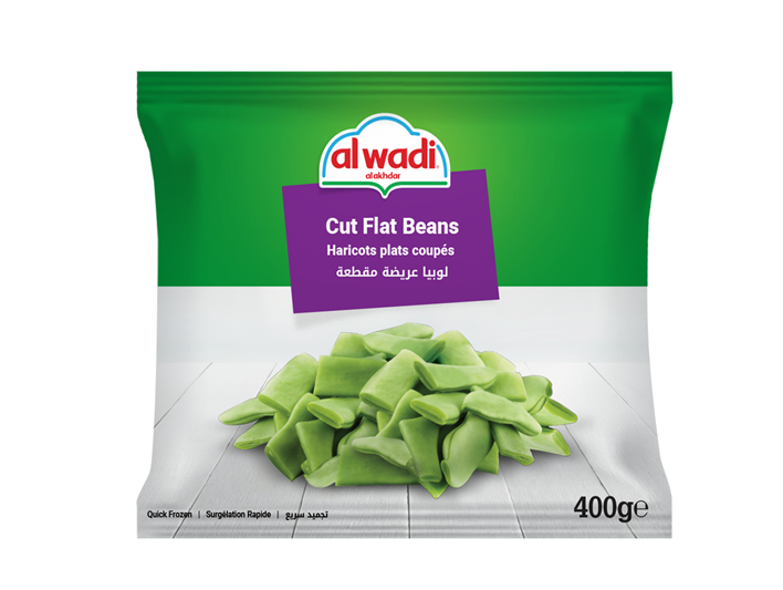 Wadi Frozen Cut Flat Beans