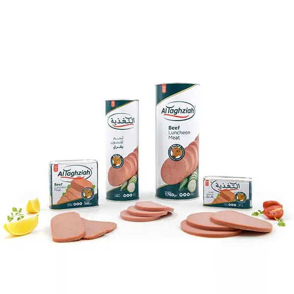 Al Taghziah Beef Luncheon Meat – 100% Halal Premium Canned Beef