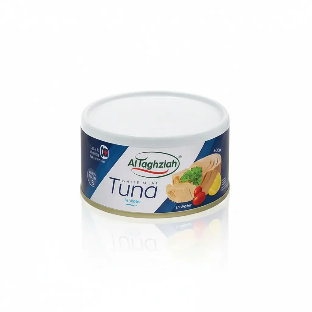 Al Taghziah White Meat Tuna in Brine 185g – 100% Halal & Low Calorie