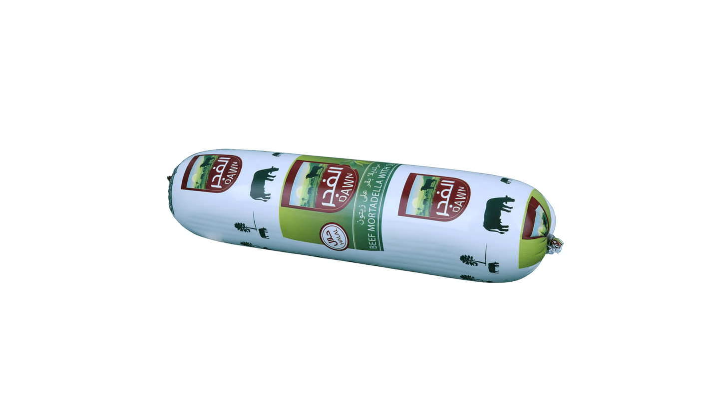 Al Fajr Smoked Beef Mortadadella Pistachio| Pistachio Mortadella – Savory, Sliced & Ready to Serve