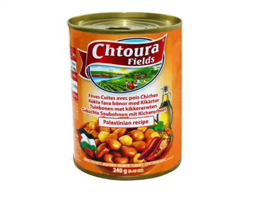 Chtoura Garden Foul Medammas Palestinian Recipe 400g – Authentically Seasoned Beans