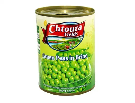 Chtoura Garden Green Peas in Brine 400g – Tender & Nutritious Lebanese Peas