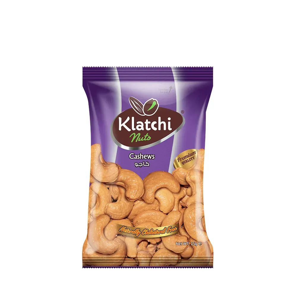 Klatchi Cashews - Premium Roasted Cashews | Single Serve Snack