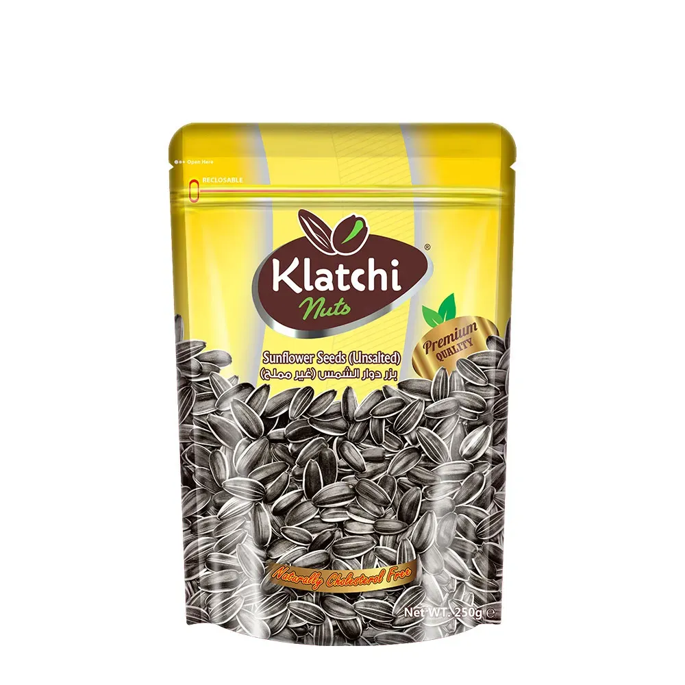 Klatchi Sunflower Seeds (250g) - Natural Unsalted Kernels | Klatchi Nuts