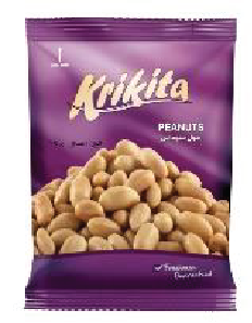 Krikita Fried Salted Peanuts – 18g "Boom" Snack Pack