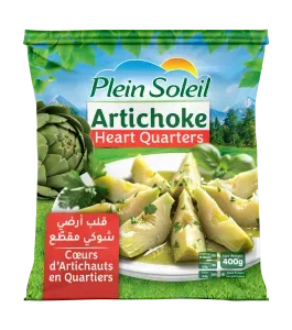 Plein Soleil Artichoke Heart Quarters – Premium Flash-Frozen & Pre-Cut
