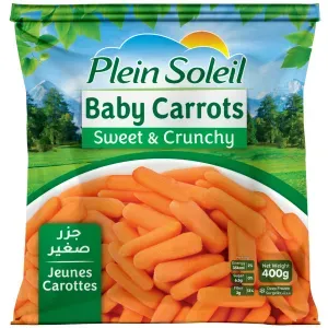 Plein Soleil Baby Carrots – Tender & Naturally Sweet Petite Carrots