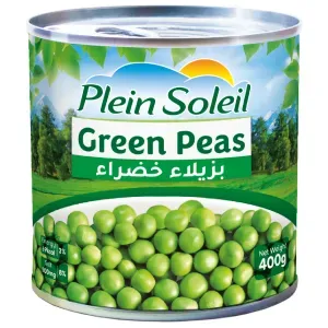 Plein Soleil Green Peas – Tender Garden Vegetable Blend Can