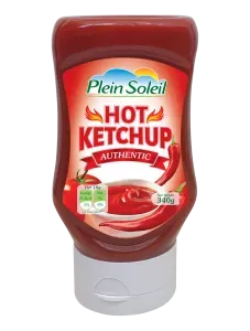 Plein Soleil Hot Tomato Ketchup – Spicy Squeeze Bottle (340g/510g)