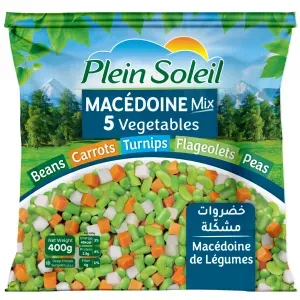 Plein Soleil Macédoine – Premium Diced Garden Vegetable Blend