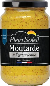 Plein Soleil Moutarde à l'Ancienne – Premium Old Style Wholegrain Mustard