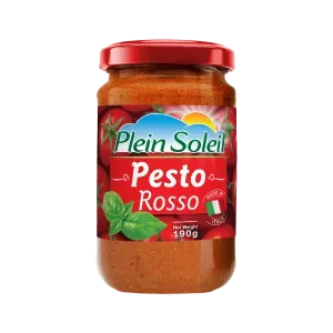 Plein Soleil Pesto Rosso – Savory Sun-Dried Tomato & Red Pepper Sauce (190g)