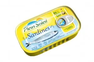 Plein Soleil Sardines – Premium Wild-Caught in Vegetable Oil