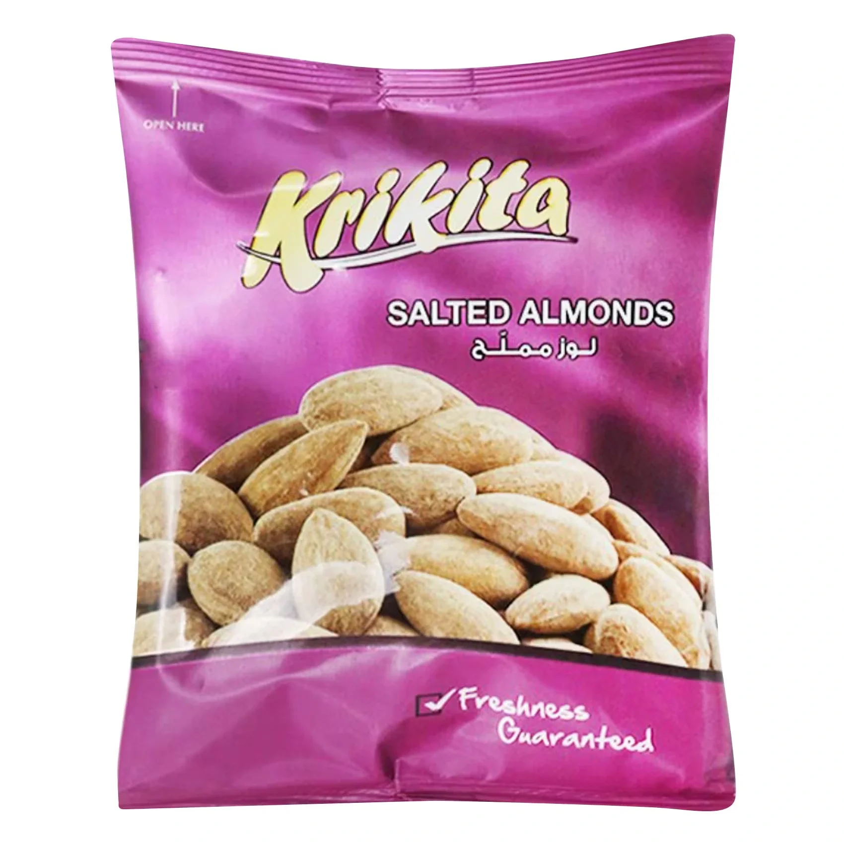 Krikita Salted Almonds – Premium Roasted Mediterranean Snack