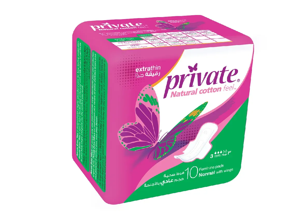 Sanita Private Extra Thin Normal | Discreet & Absorbent Sanitary Pads