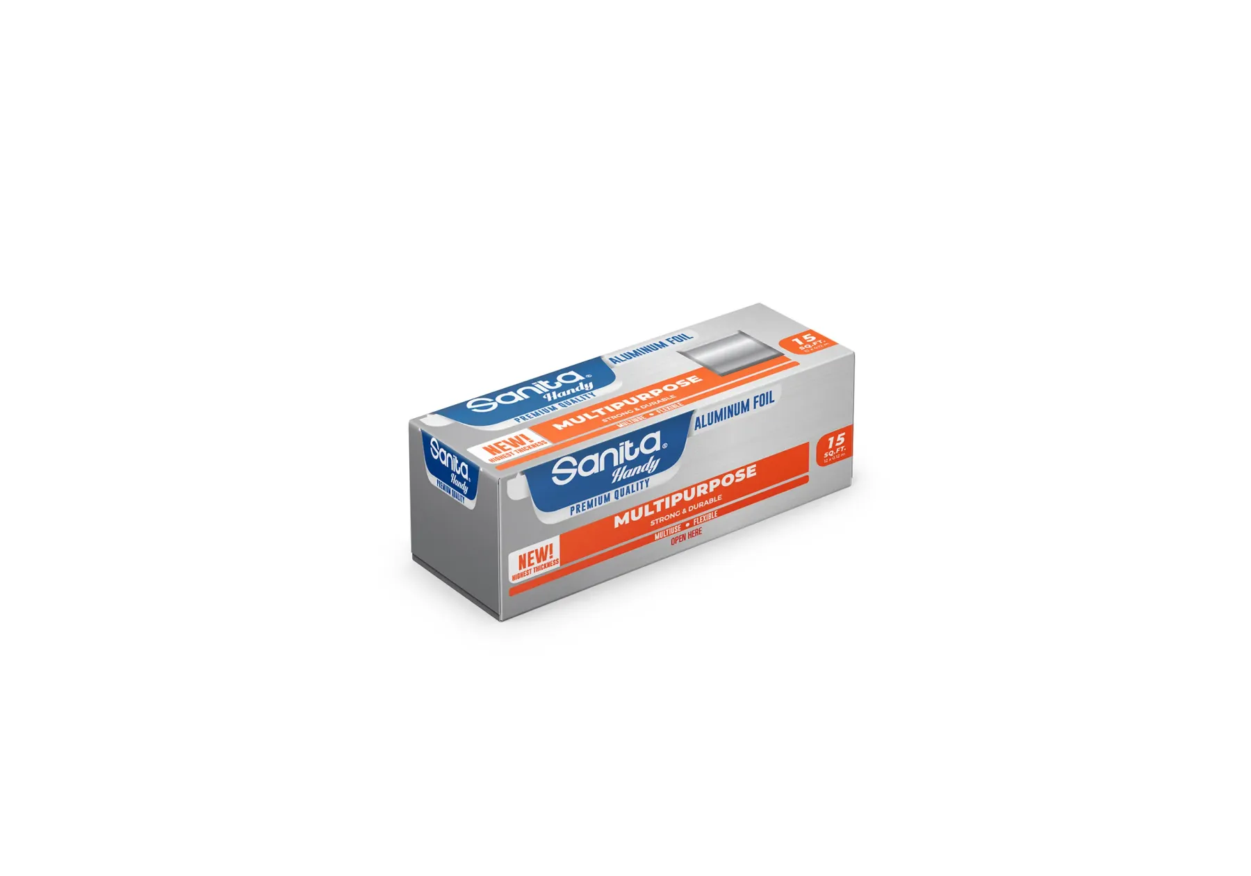 Sanita Special Aluminum Foil | Versatile & Flexible Premium Food Wrap
