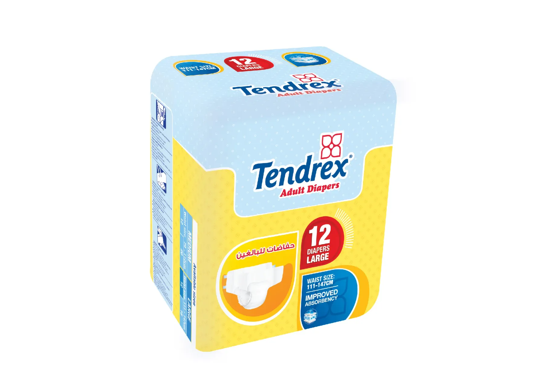 Sanita Tendrex Adult Diapers | Affordable & Absorbent Incontinence Briefs