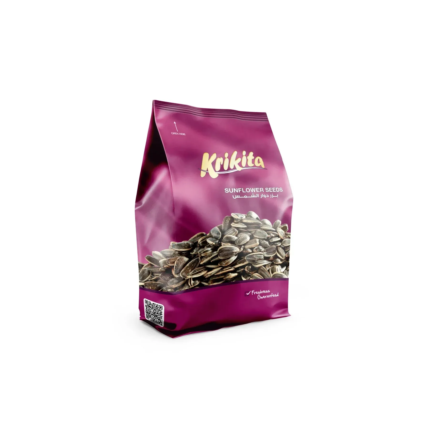 Krikita Roasted & Salted Sunflower Seeds – Premium Snack Pack
