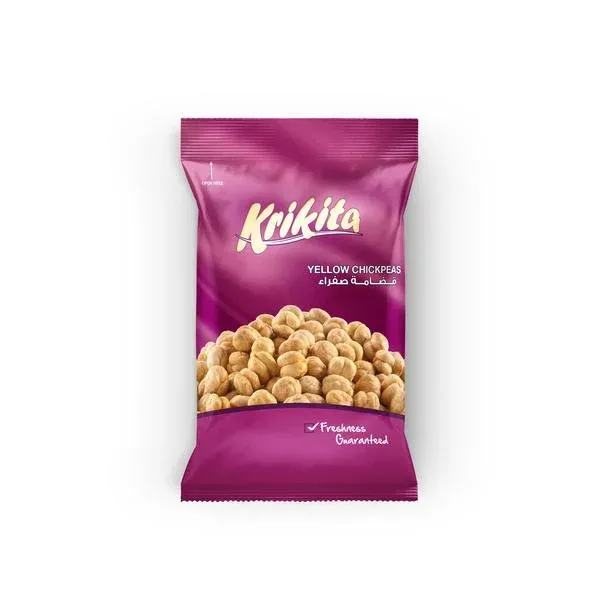 Krikita Roasted Yellow Chickpeas – 30g "Mono" Pack