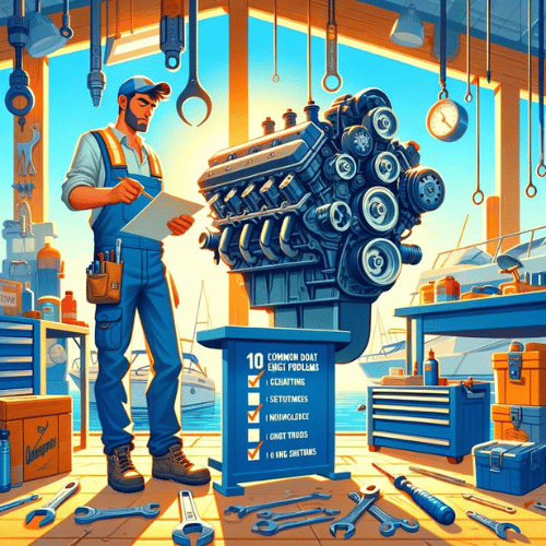 Tips: 10 Common Boat Engine Solutions featured image