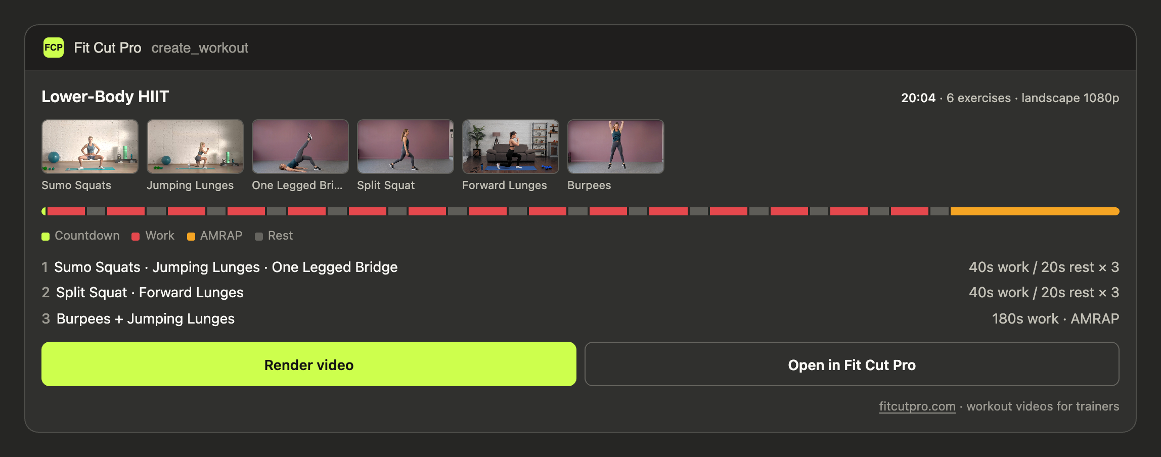 Fit Cut Pro screenshot
