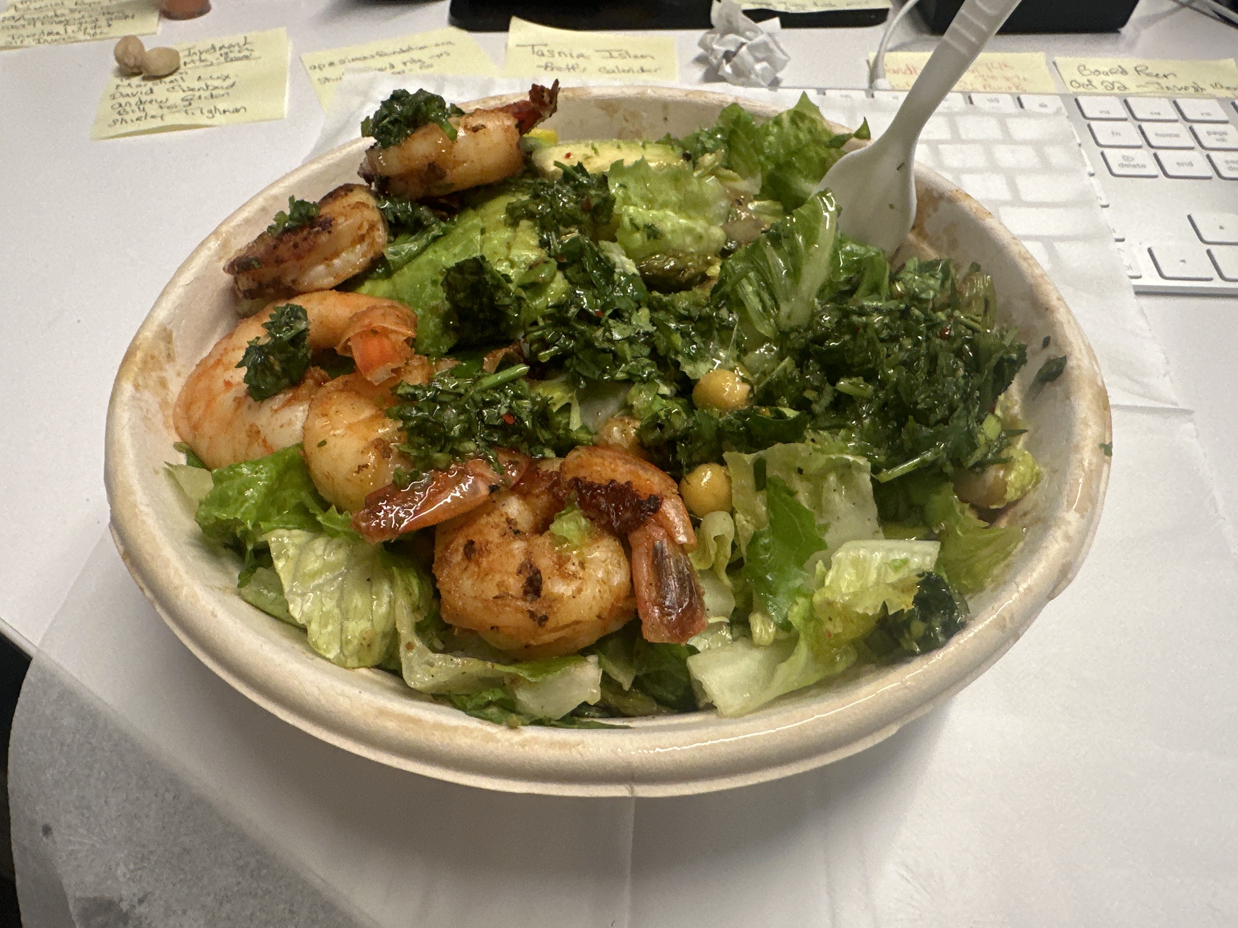 Healthy Grilled Shrimp Salad Recipe