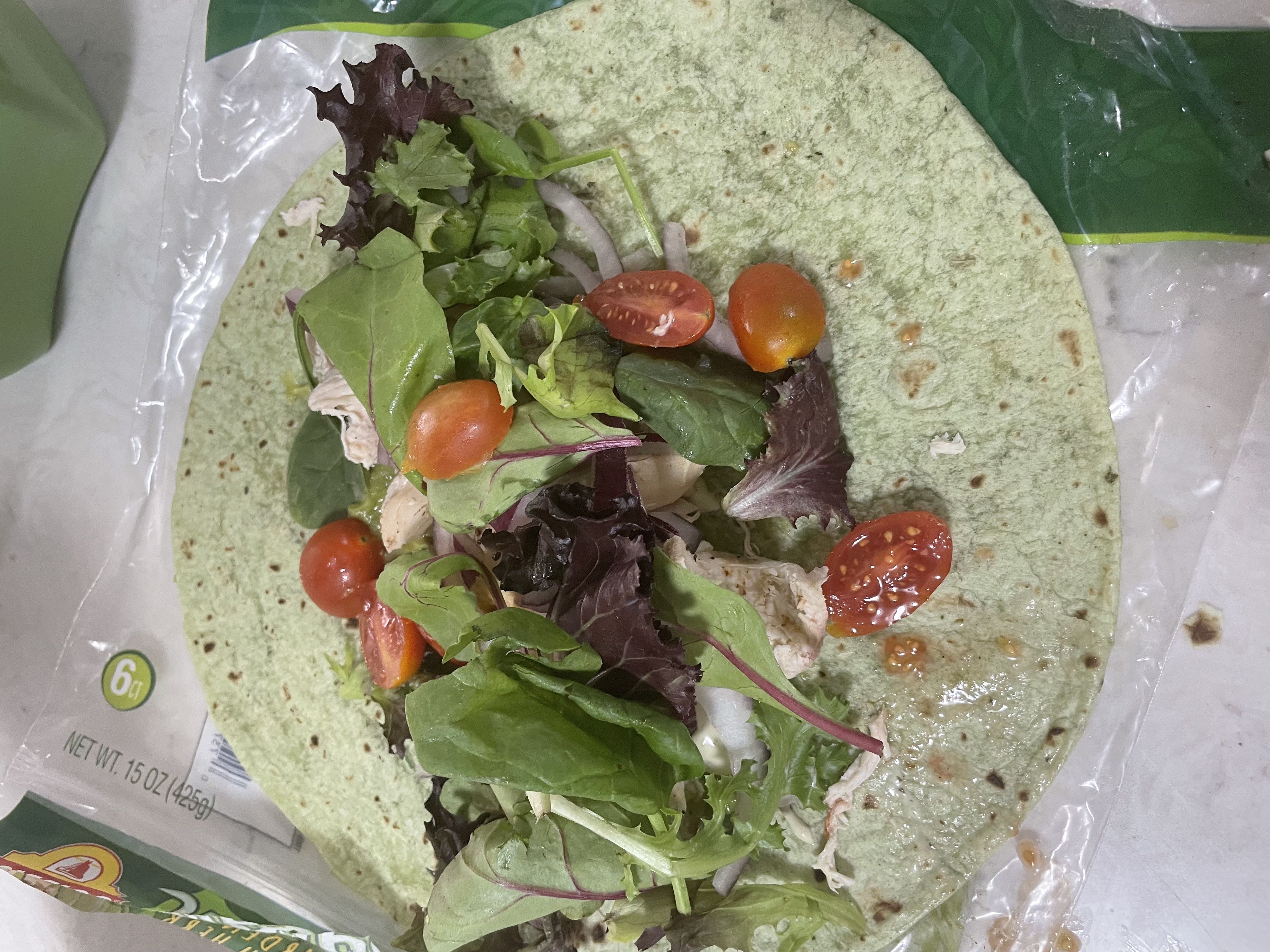 Healthy Chicken Avocado Wrap Recipe