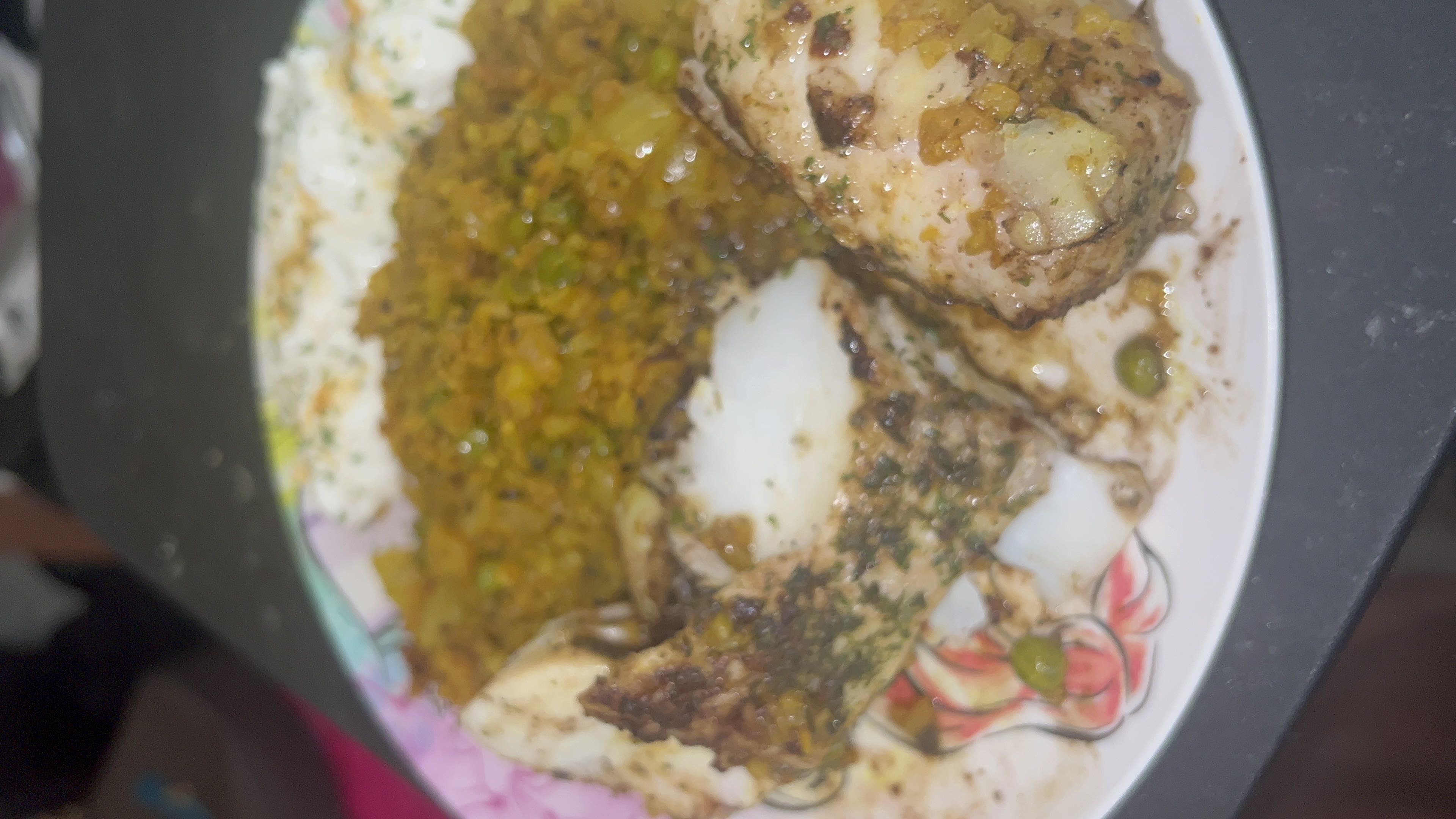 Healthy Cauliflower Fried Rice with Cod Recipe