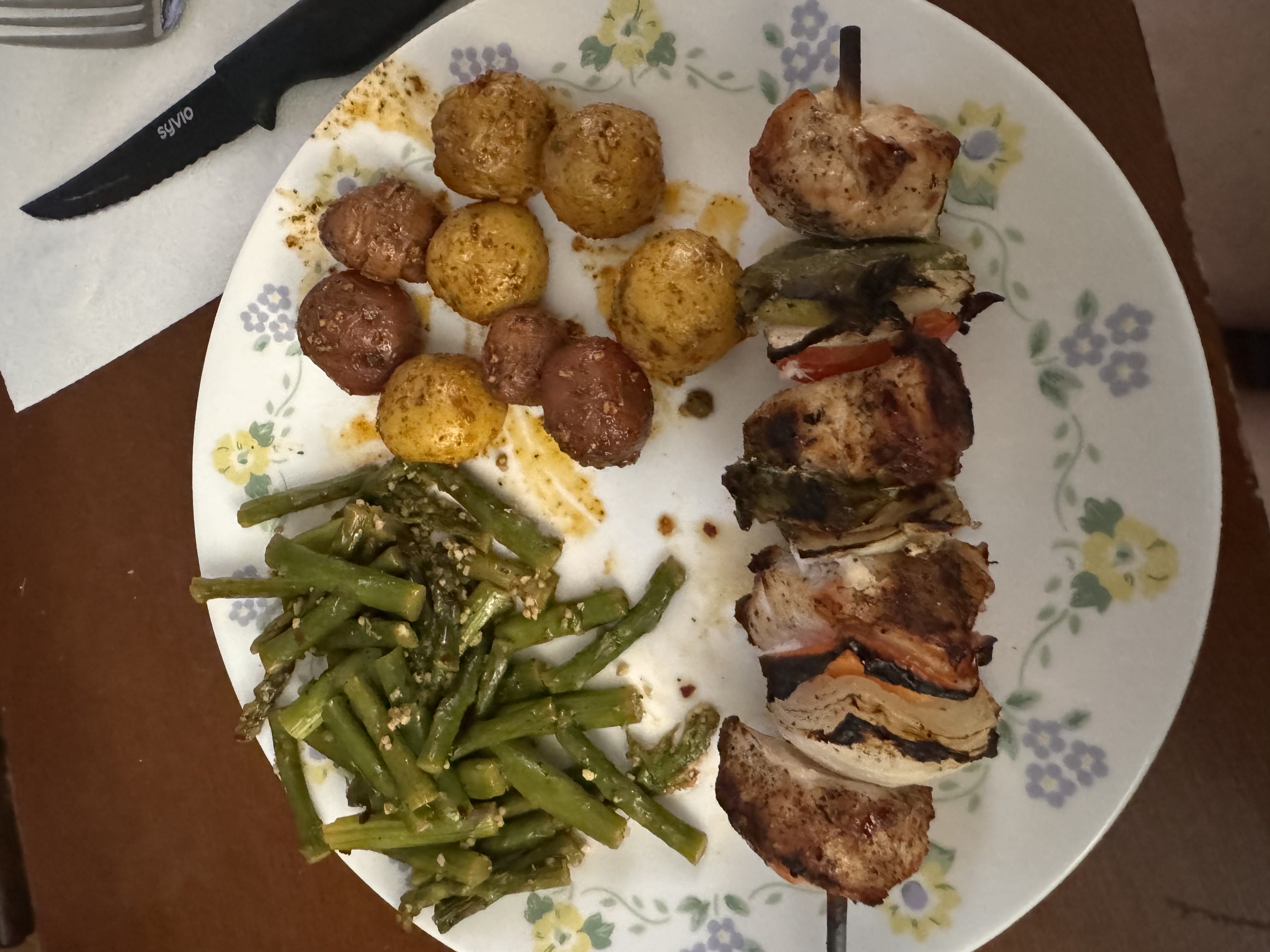 Healthy Grilled Chicken Skewers Recipe