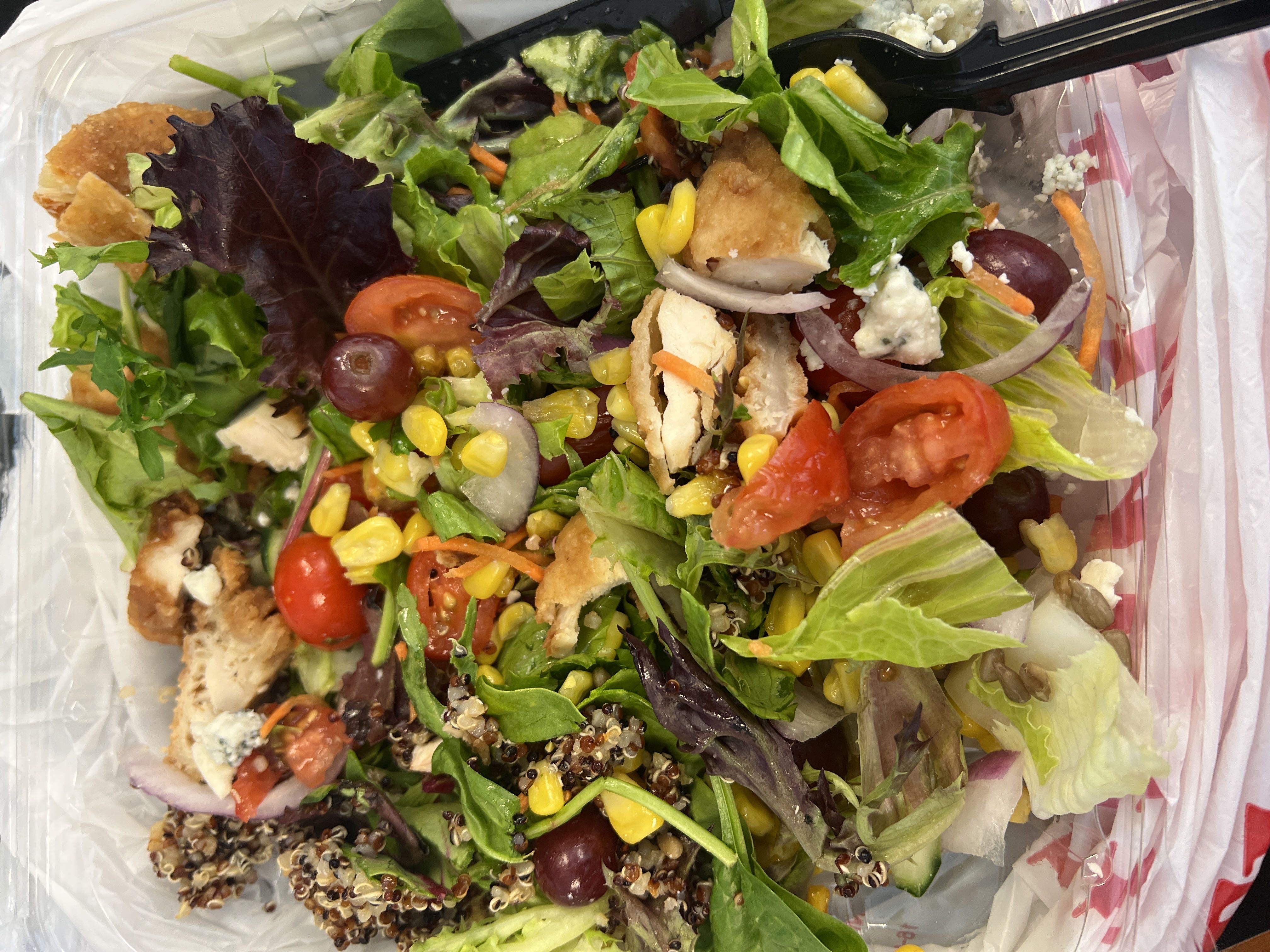 Healthy Chicken Salad Recipe with Grapes