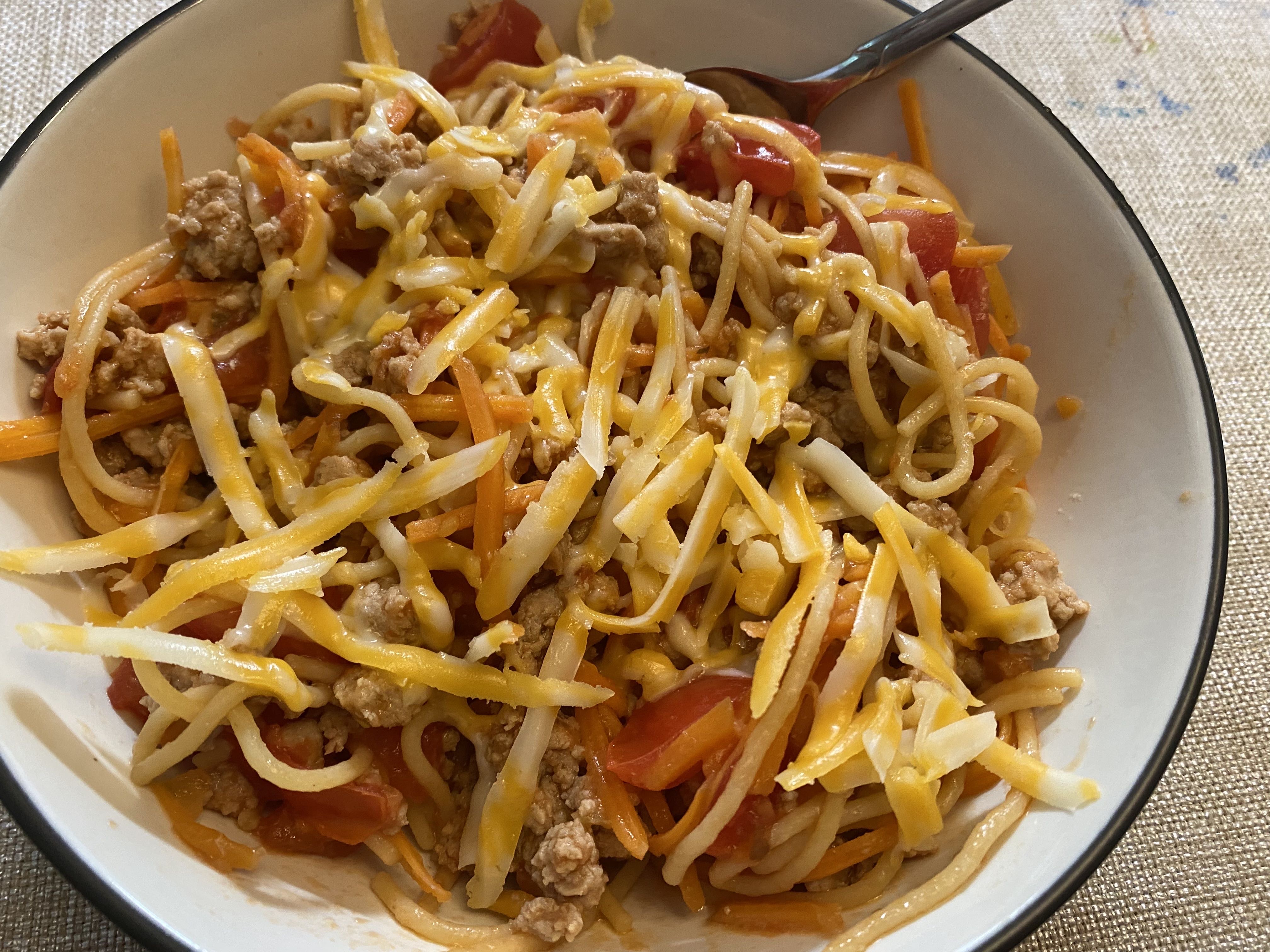 Healthy Taco Spaghetti Recipe