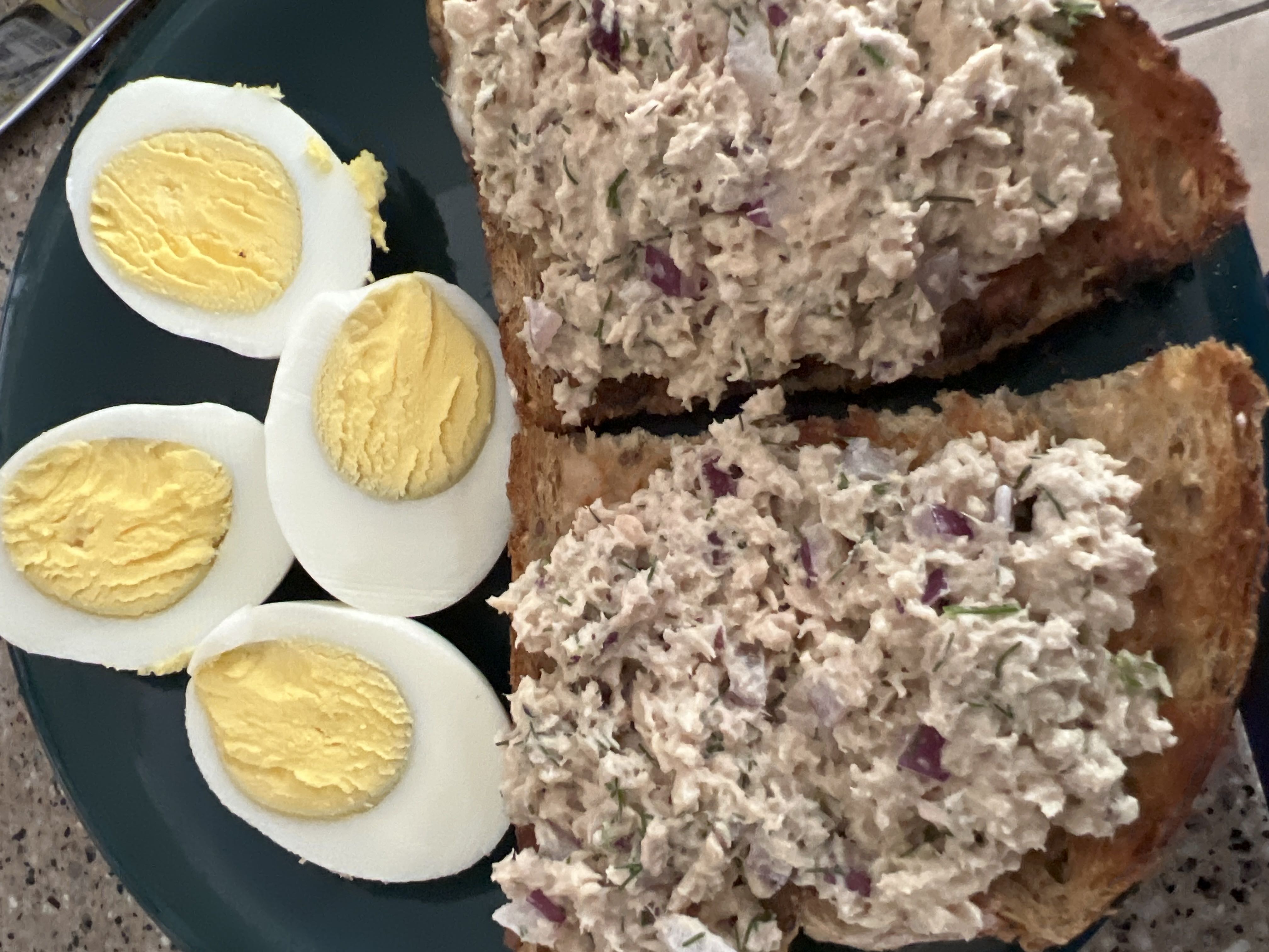 Healthy Tuna Salmon Sandwich Recipe