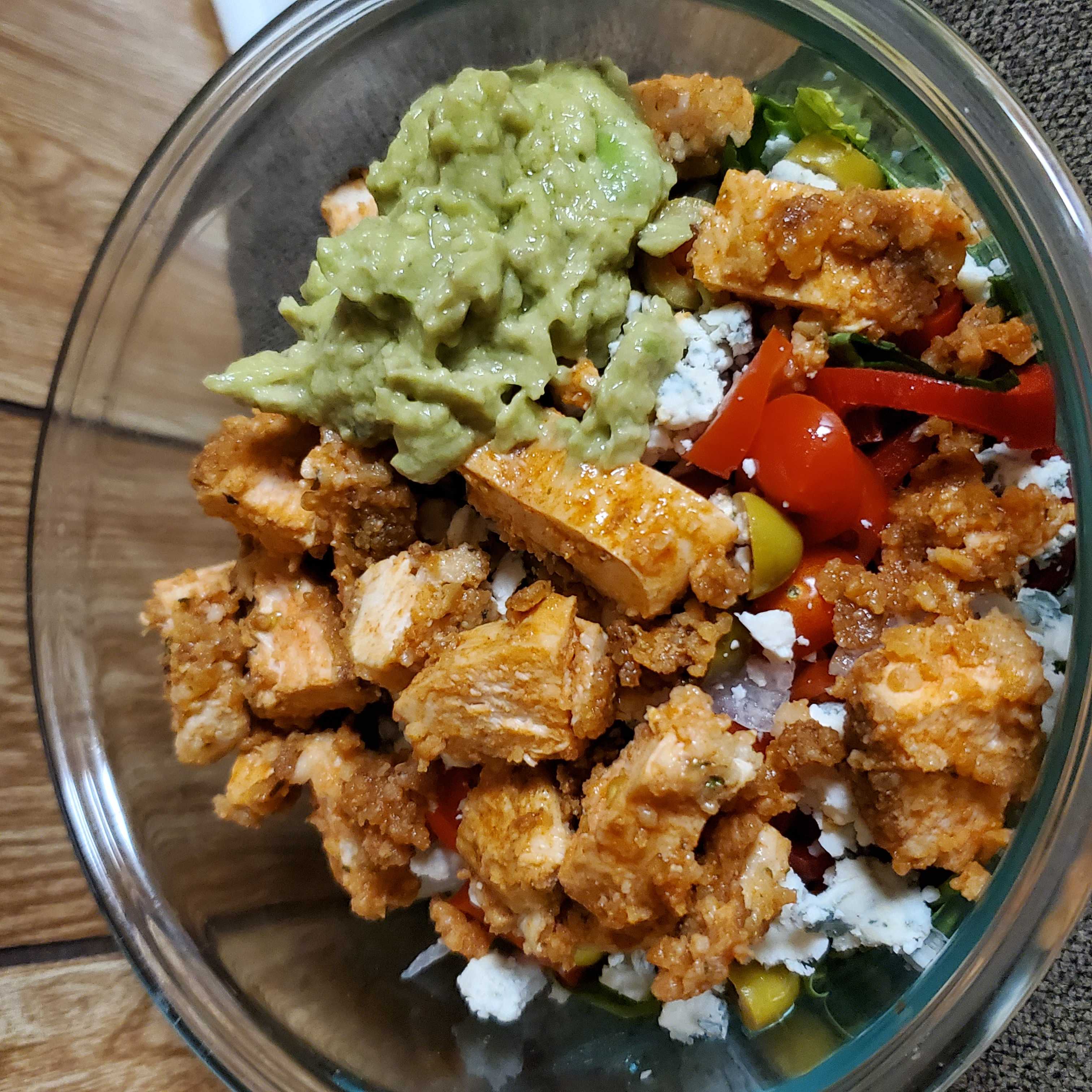 Healthy Buffalo Chicken Salad Recipe