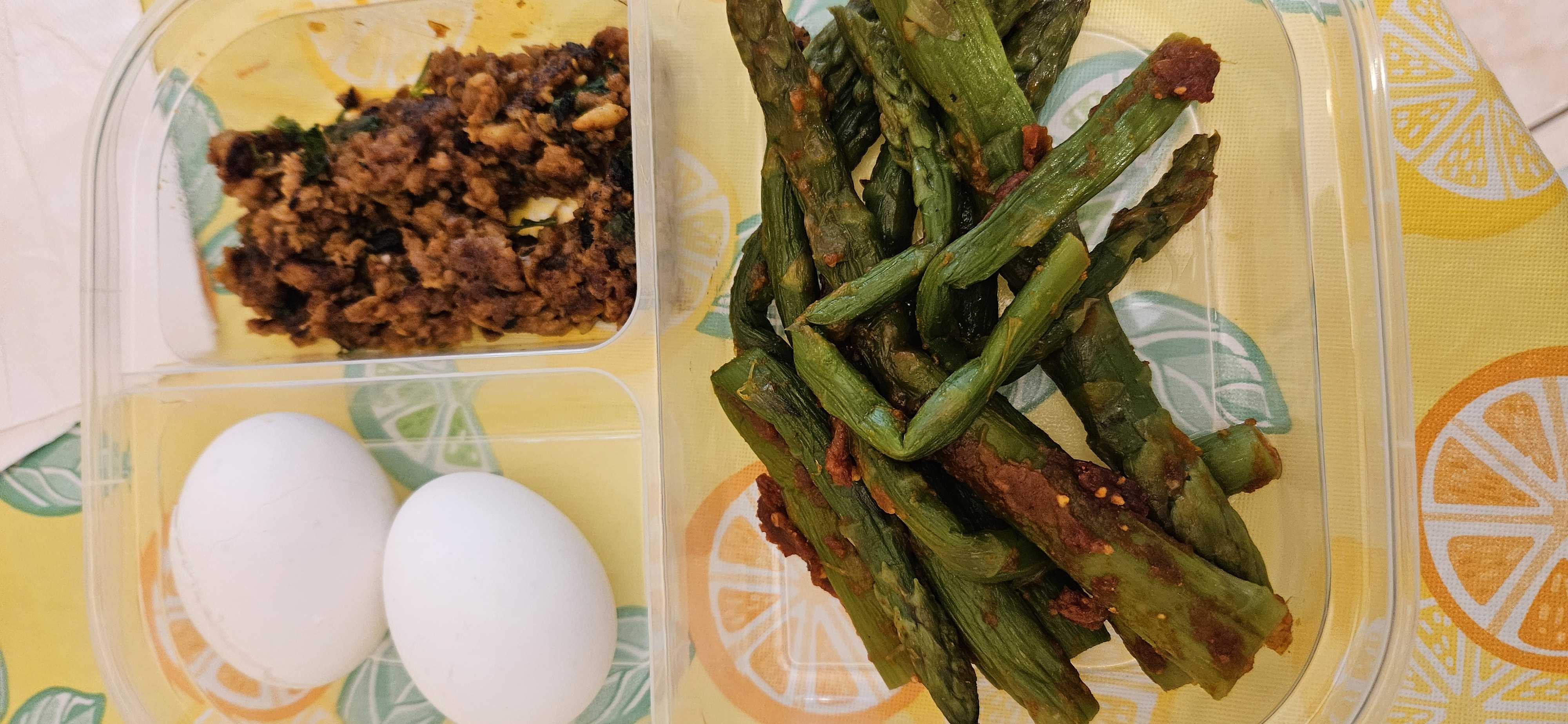 Healthy Ground Beef and Asparagus Recipe