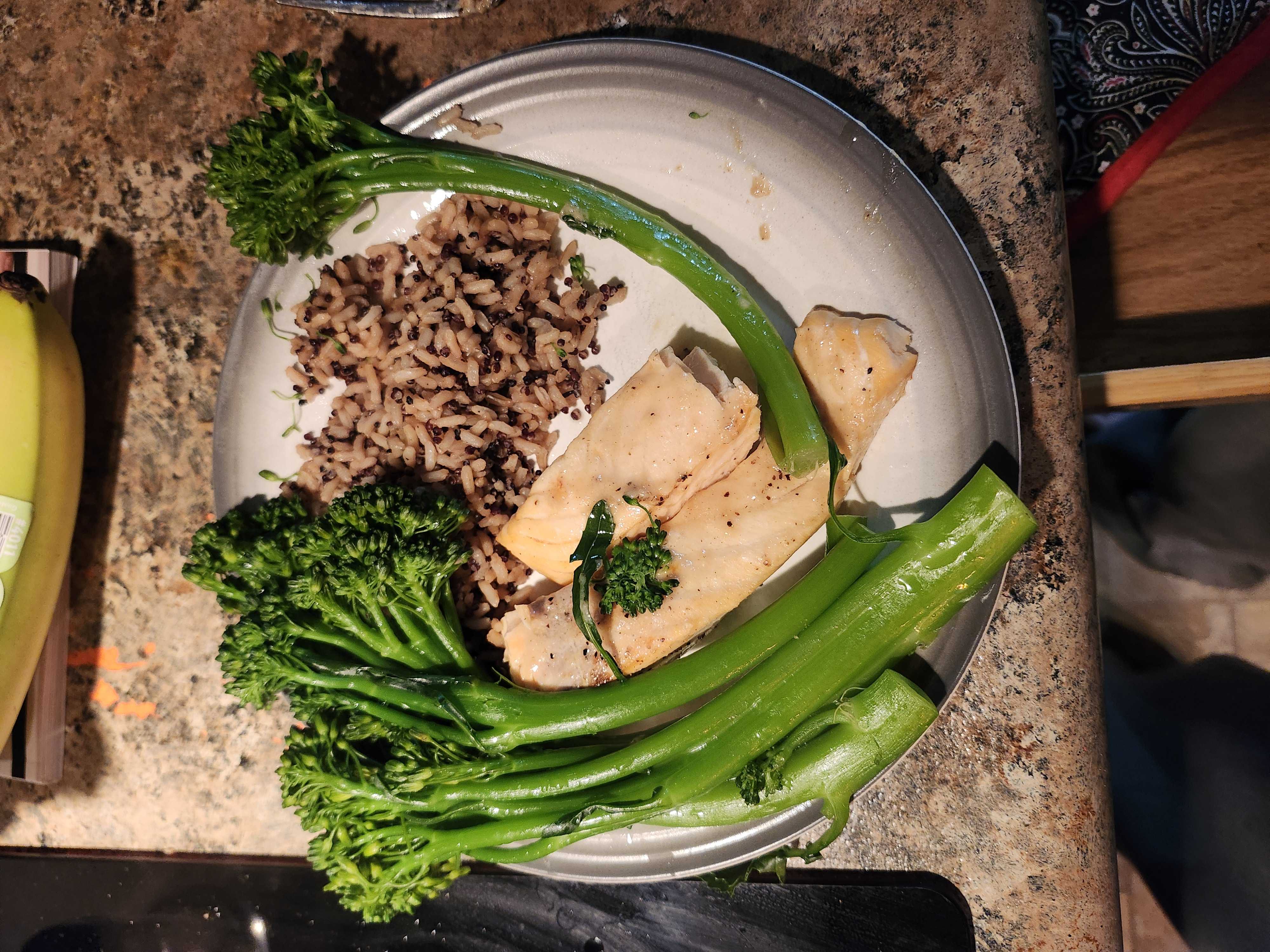 Healthy Salmon and Rice Recipe