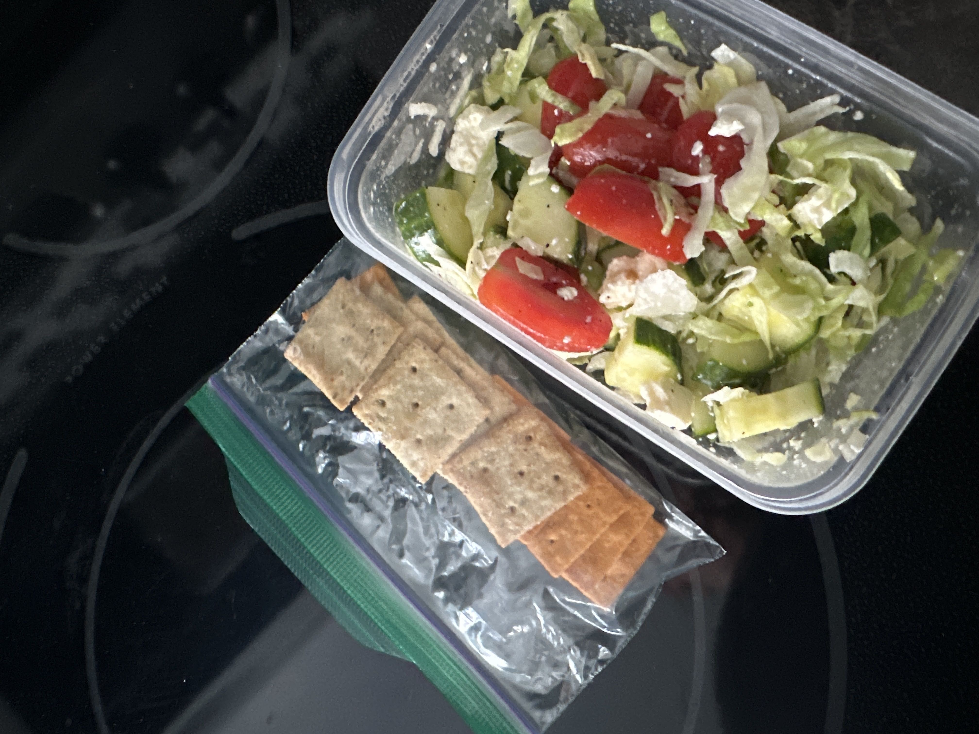 Healthy Greek Salad Snack Recipe