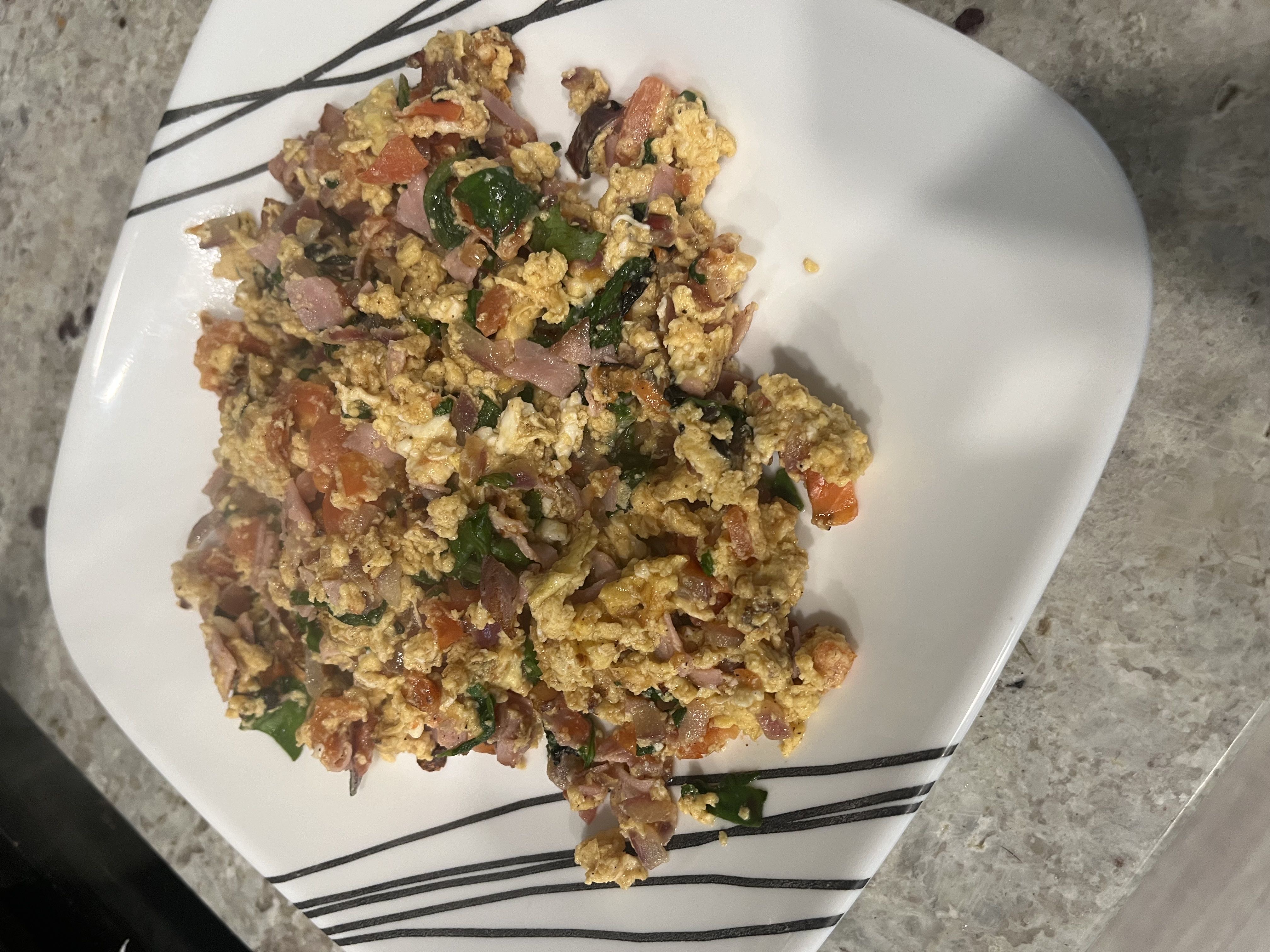 Healthy Egg White Scramble Recipe