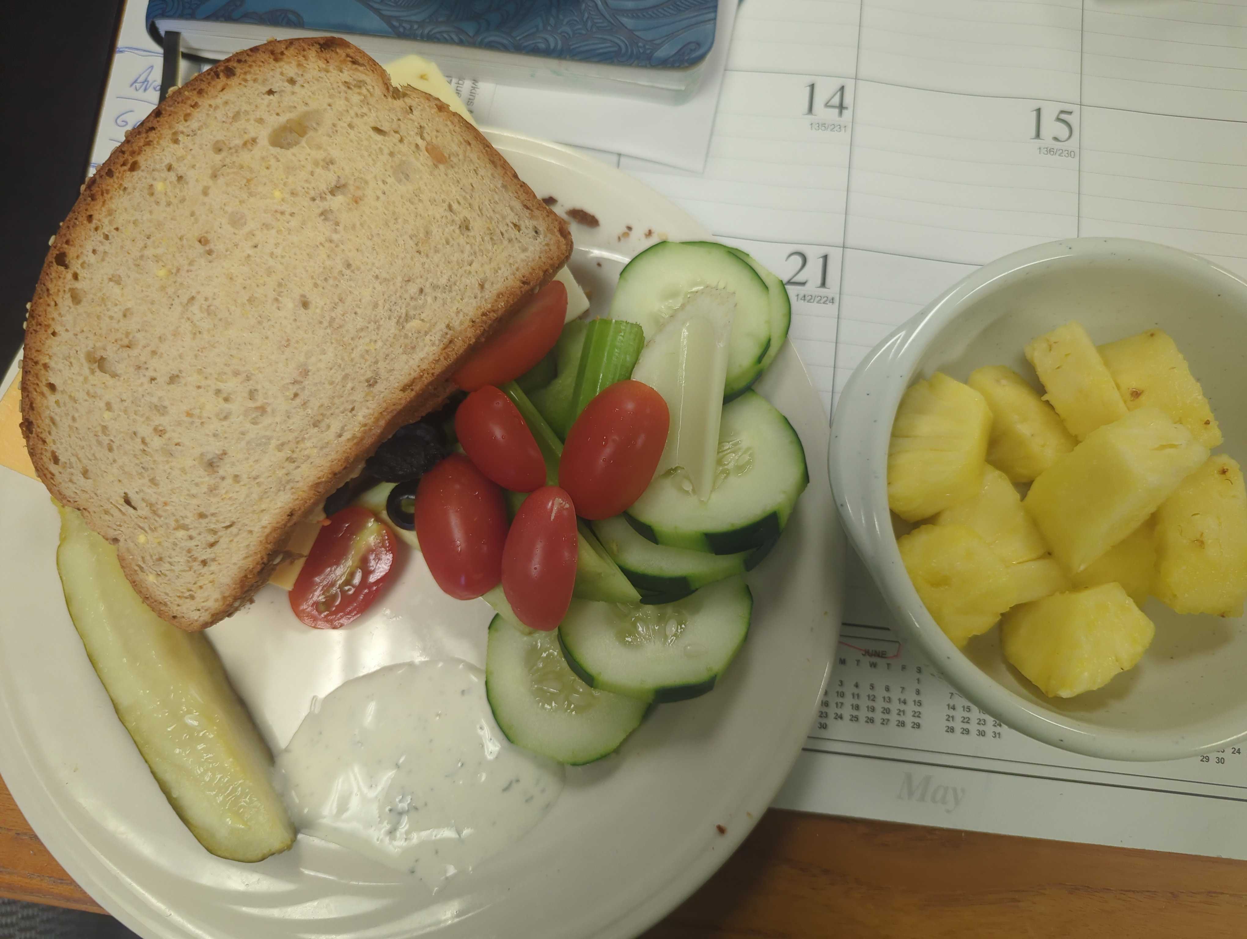 Healthy Hummus Sandwich Recipe