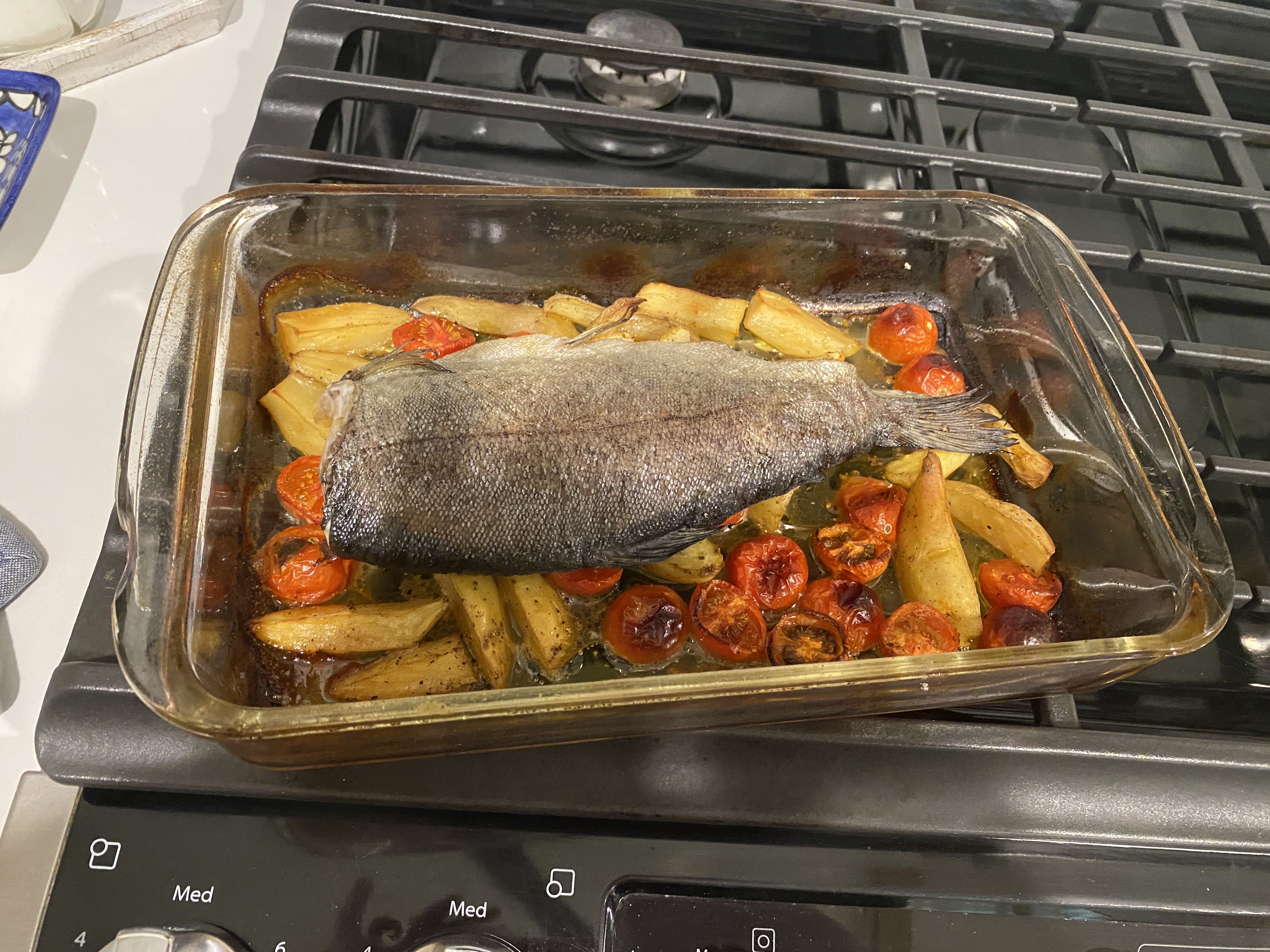 Healthy Roasted Trout Recipe