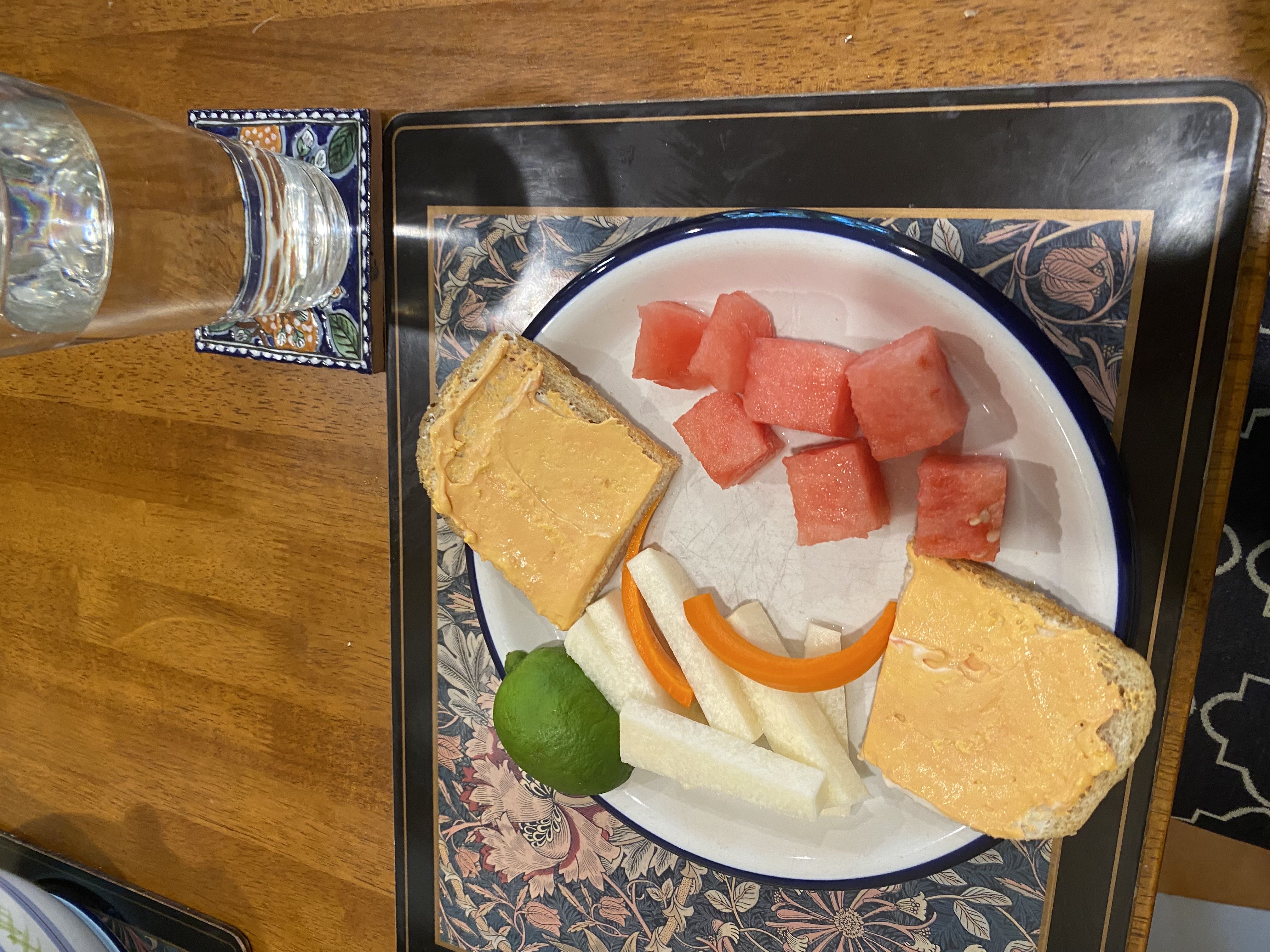 Healthy Watermelon Jicama Salad Recipe