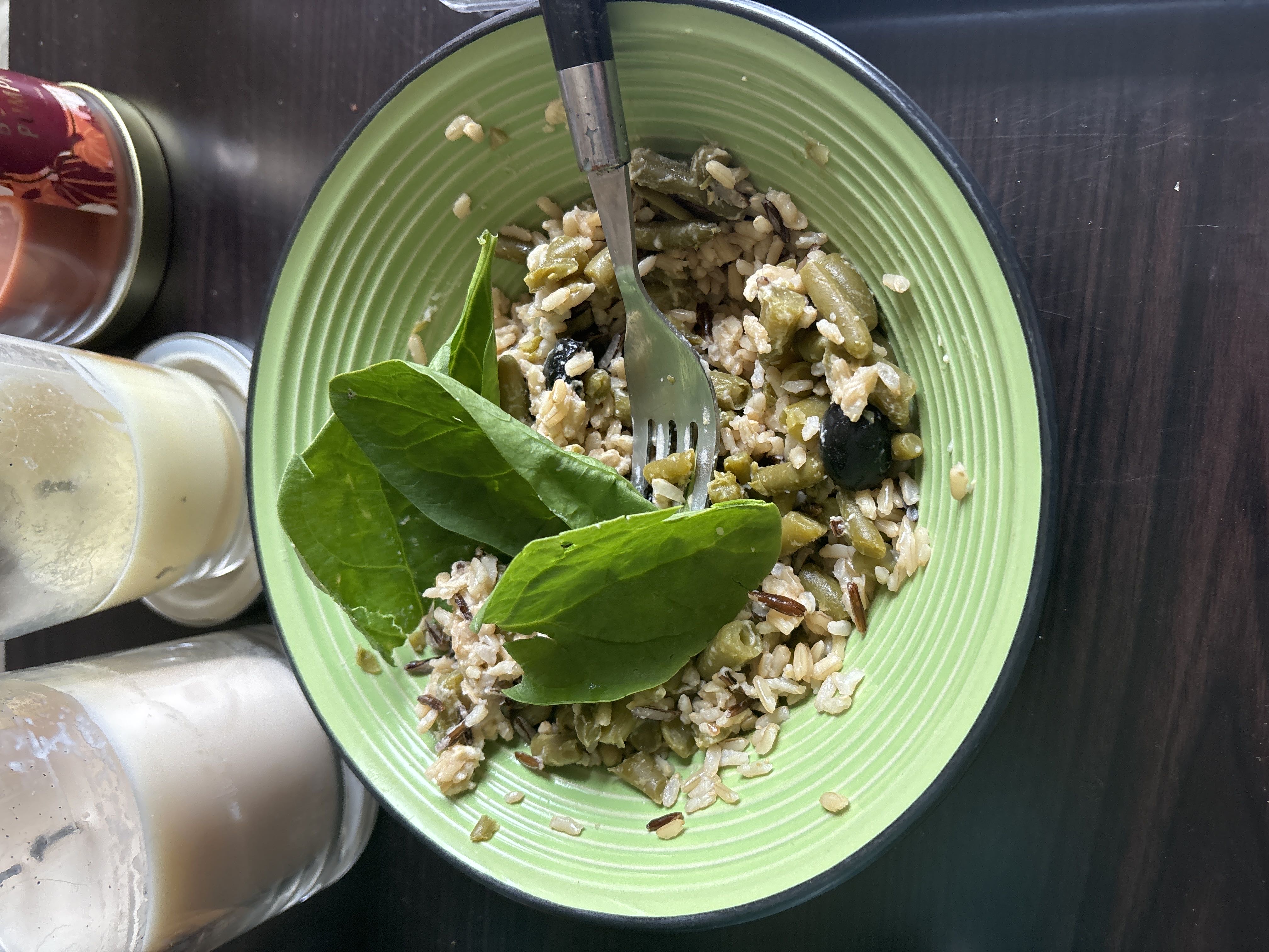 Healthy Hummus Rice Bowl Recipe