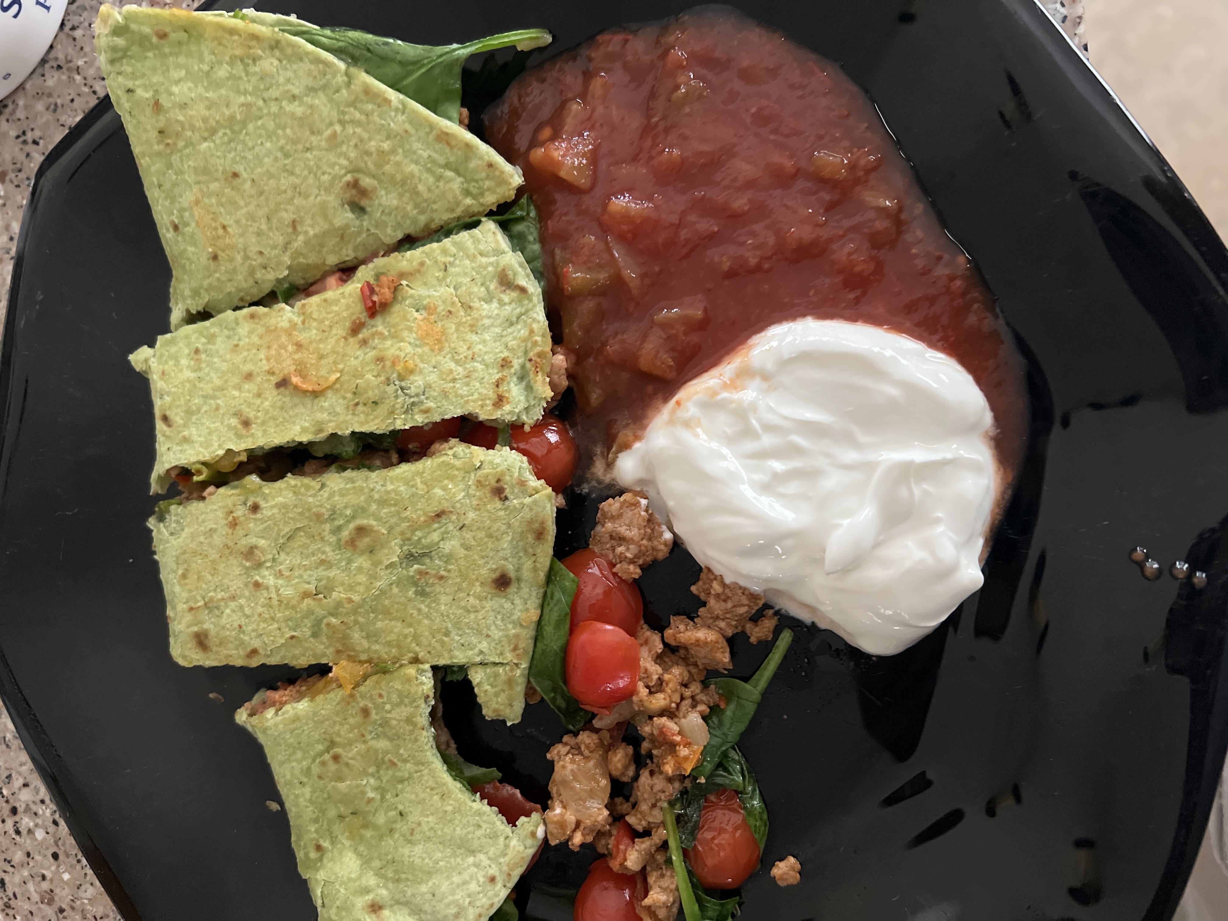 Healthy Ground Turkey Wrap Recipe